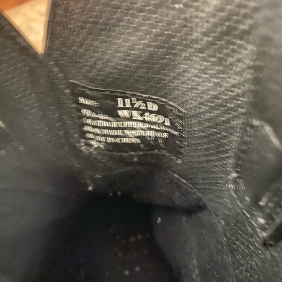 Justin Boots WK4691 Men's Black Oiled Boots New in Box  Size 11 1/2​​​​​​​​​​ - Picture 7 of 9